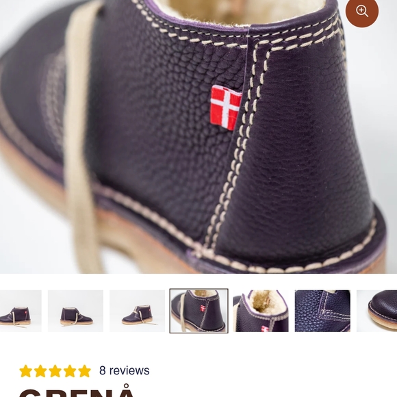 Plum color Grena Duckfeet Women's Boots Sold out - Picture 4 of 12